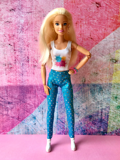 Glint Leggings with Sequins for Doll 1/6-scale, 11.5 Inch - www.bouutique.com