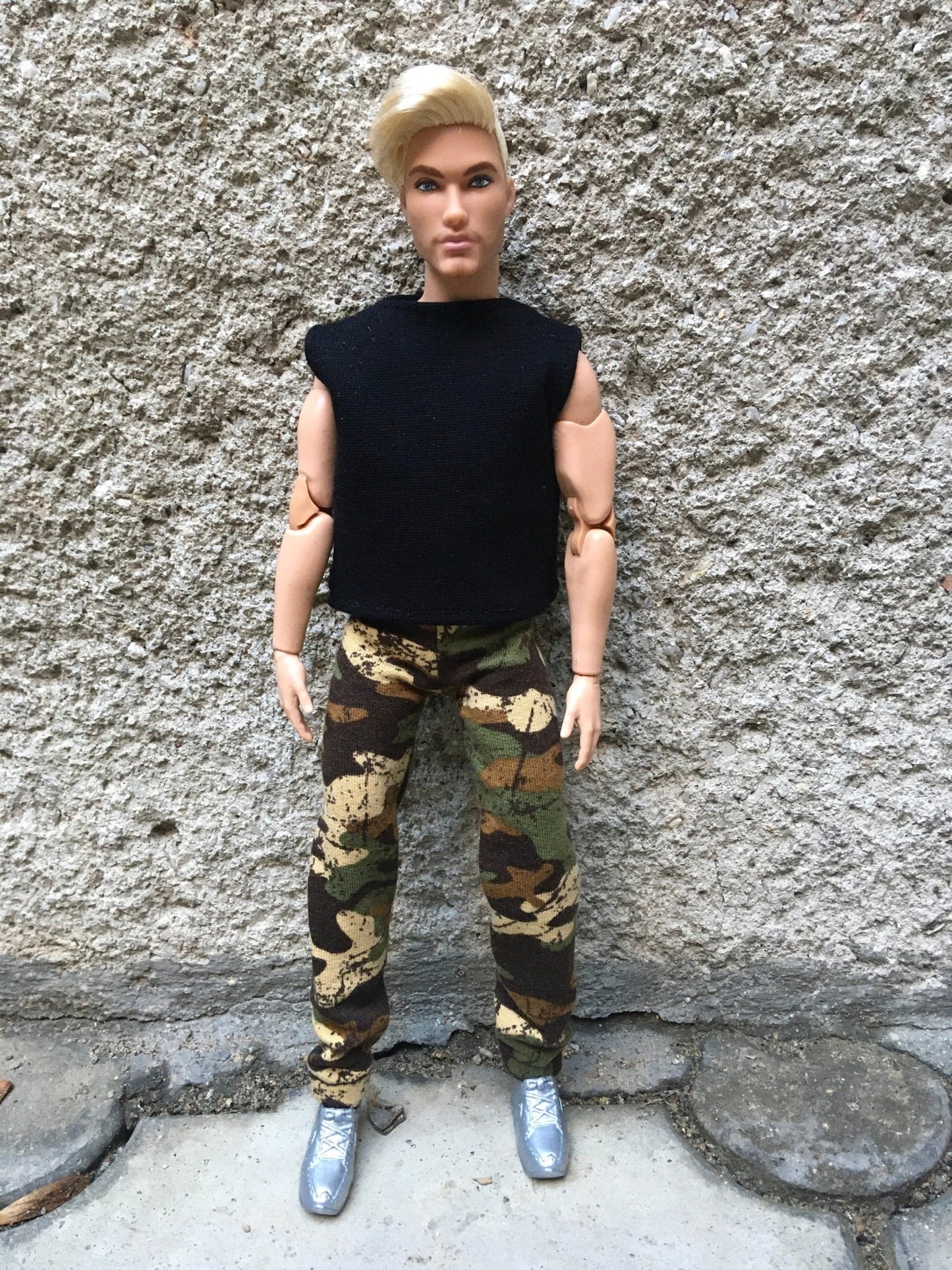 Stealth Camouflage Pants for Ken Doll - Bouutique.com