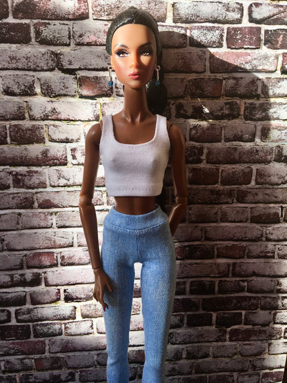 Tinge Jeggings for NuFace Integrity Toys Doll 12.5" - www.bouutique.com