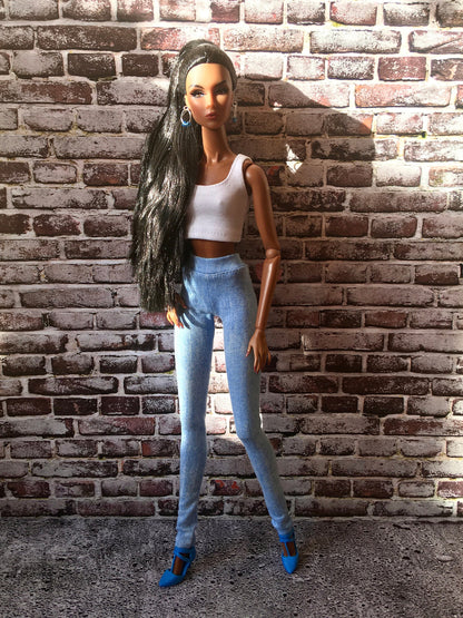 Tinge Jeggings for NuFace Integrity Toys Doll 12.5" - www.bouutique.com