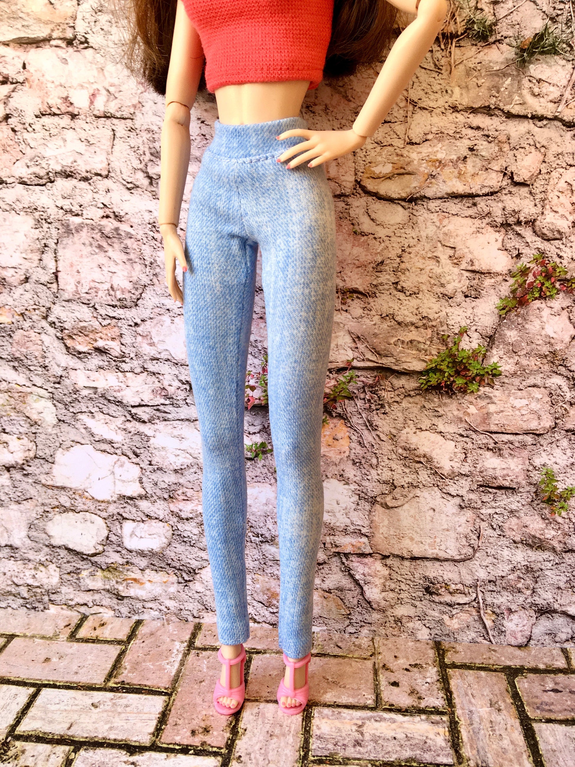 Tinge Jeggings for Poppy Parker Doll 12 Inch - www.bouutique.com