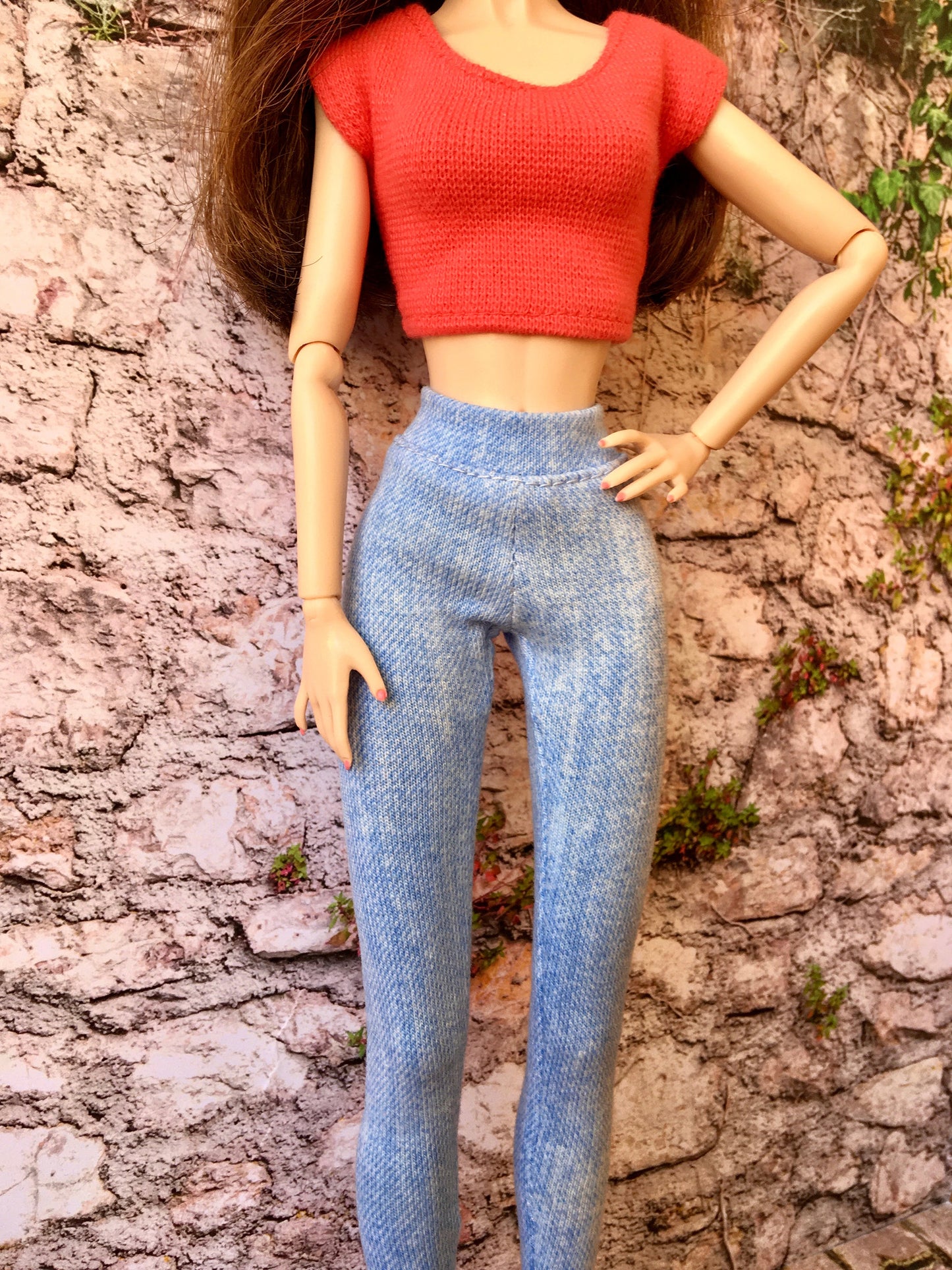 Tinge Jeggings for Poppy Parker Doll 12 Inch - www.bouutique.com