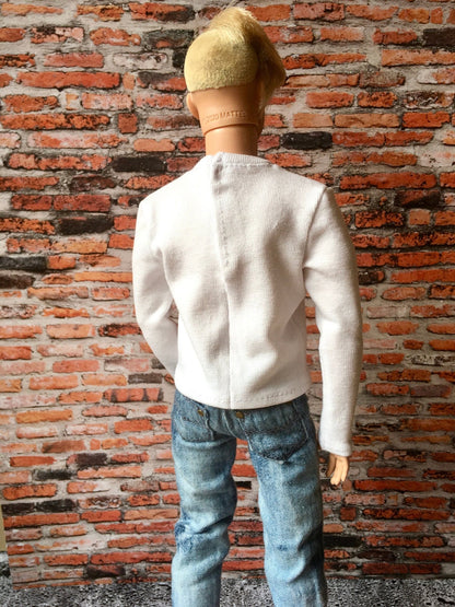 Vital Long Sleeve T-shirt for Ken Doll, many colors - www,bouutique.com