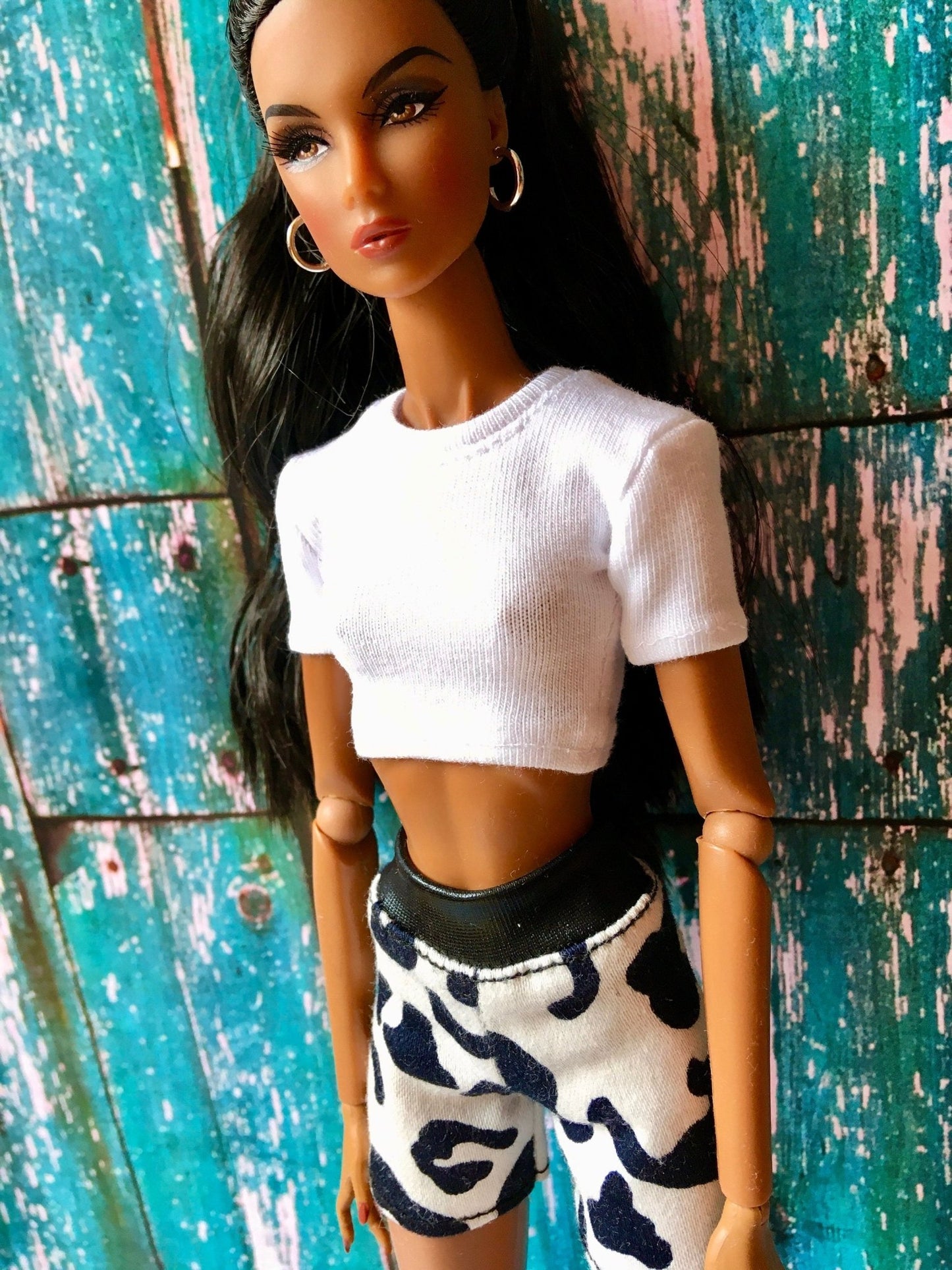 Staple Crop T-shirt for NuFace Integrity Toys Doll 12.5", many colors - Bouutique.com