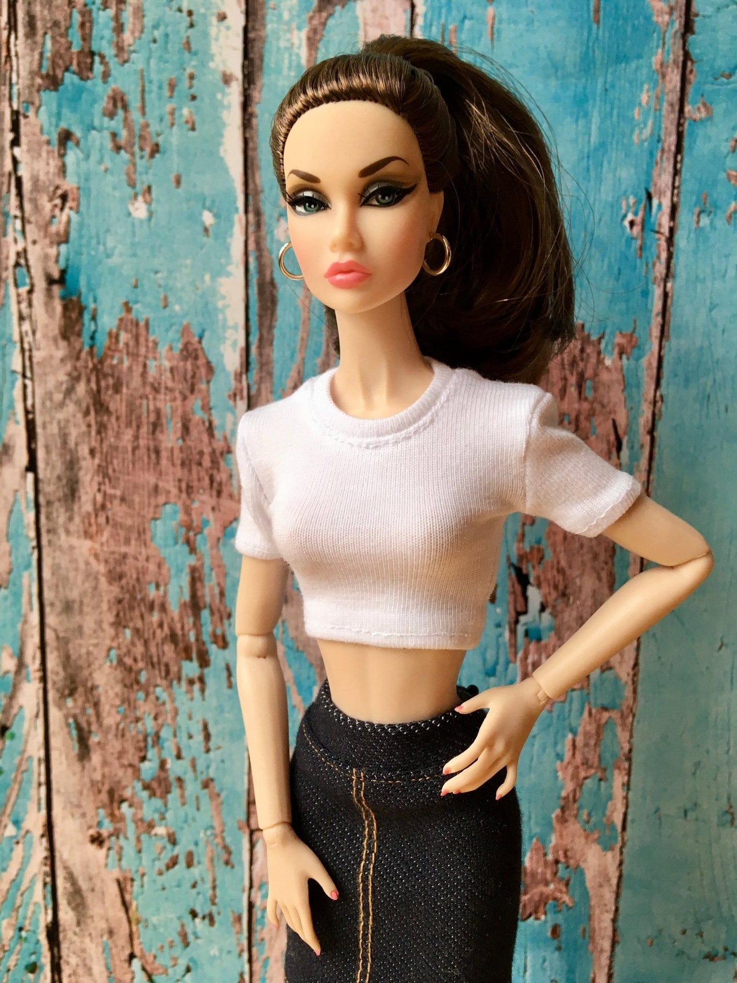 Staple Crop T-shirt for Poppy Parker Dolls, many colors - Bouutique.com