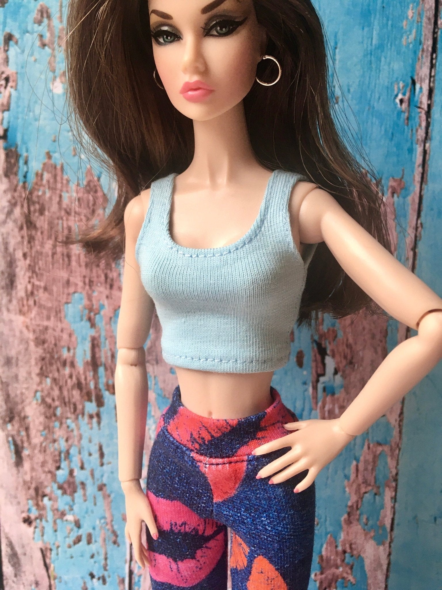 Power Crop Tank Top for Poppy Parker Doll - Bouutique.com