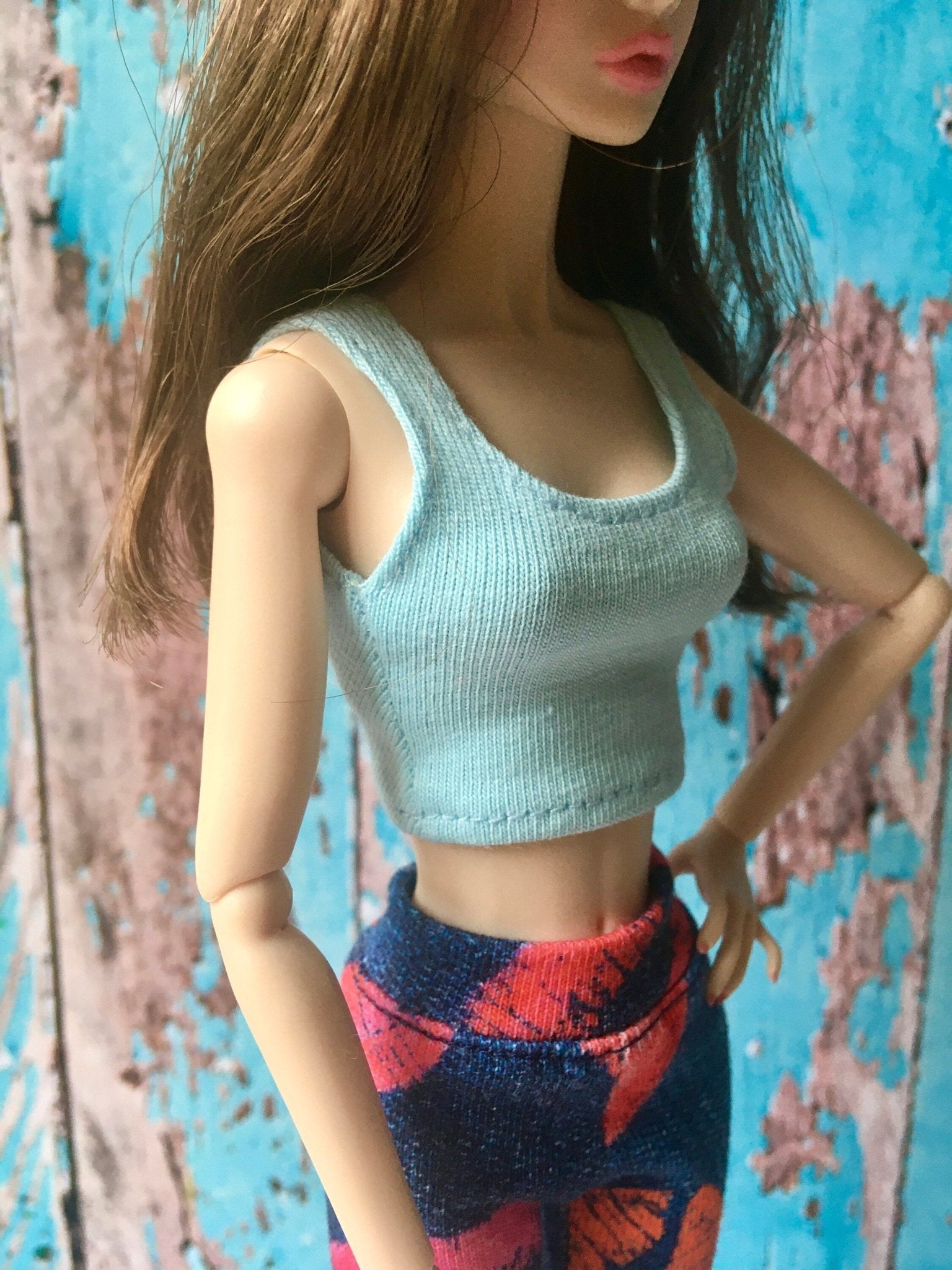 Power Crop Tank Top for Poppy Parker Doll - Bouutique.com