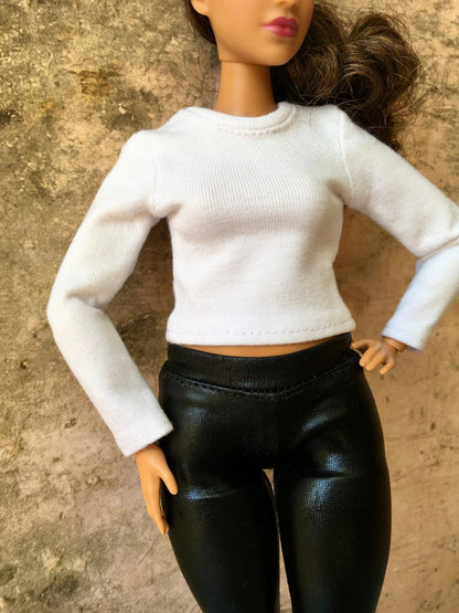 Vital Long Sleeve T-shirt for Curvy Doll 1/6-scale in many colors - Bouutique.com