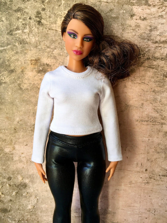 Vital Long Sleeve T-shirt for Curvy Doll 1/6-scale in many colors - Bouutique.com