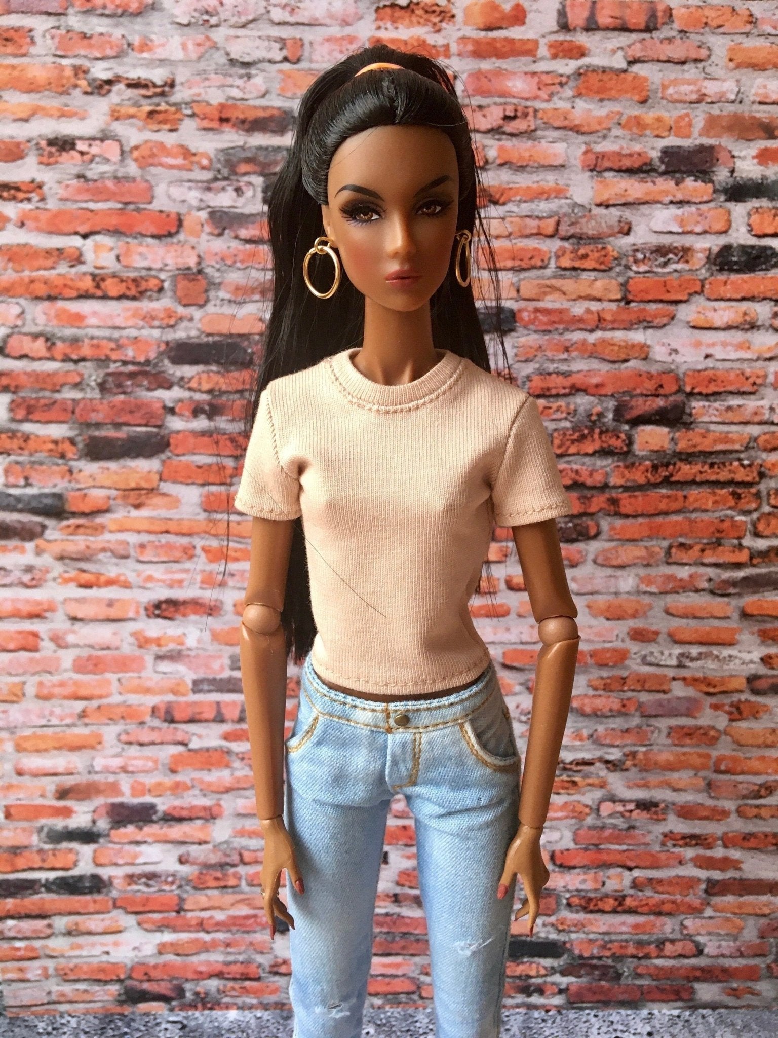 Vital Short Sleeve T-shirt for NuFace Integrity Toys Doll 12.5", many colors - Bouutique.com