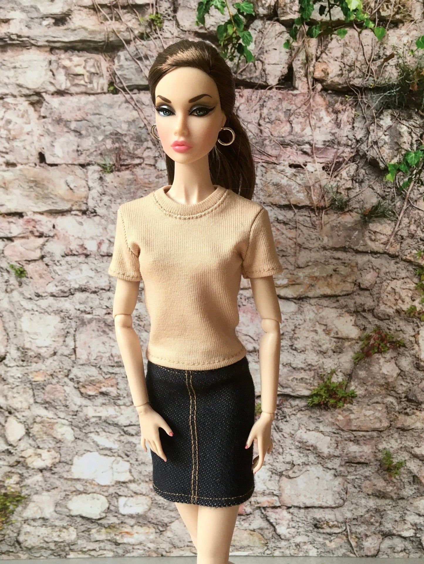 Vital Short Sleeve T-shirt for Poppy Parker Doll, many colors - Bouutique.com