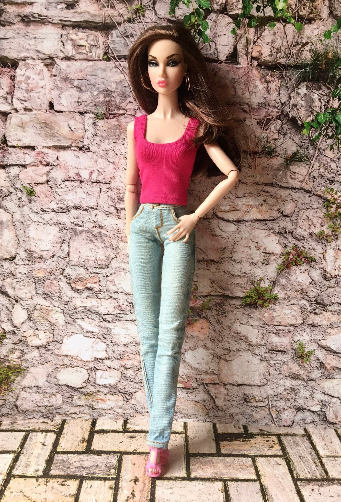 Power Tank Top for Poppy Parker Doll, many colors - Bouutique.com