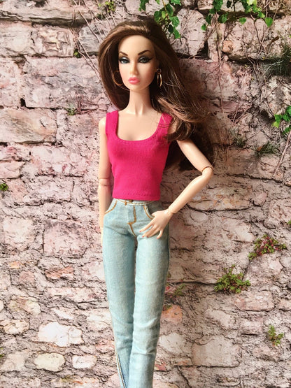 Power Tank Top for Poppy Parker Doll, many colors - Bouutique.com