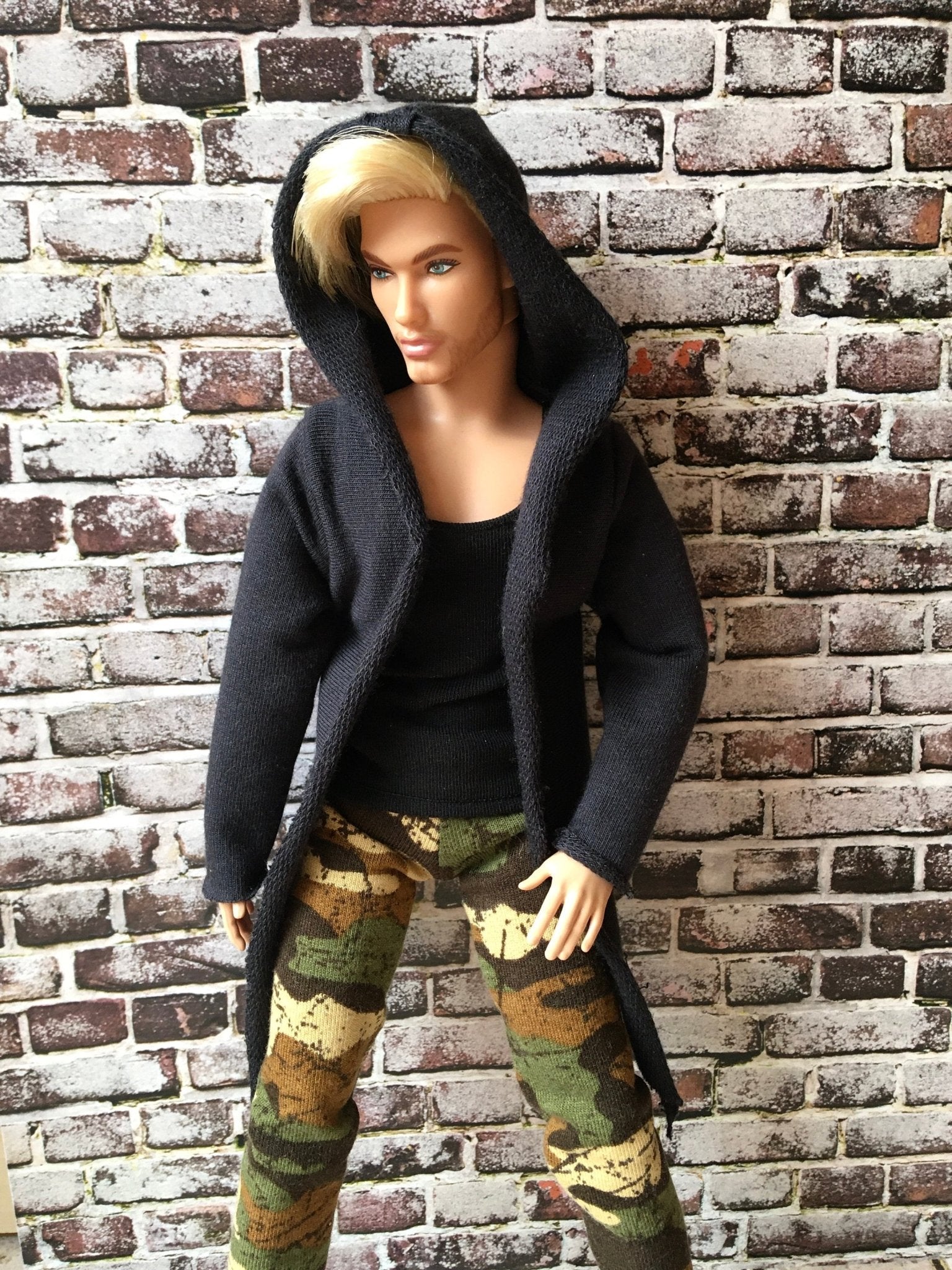 Comfy Casual Hoodie Cardigan for Ken Doll  - Bouutique.com