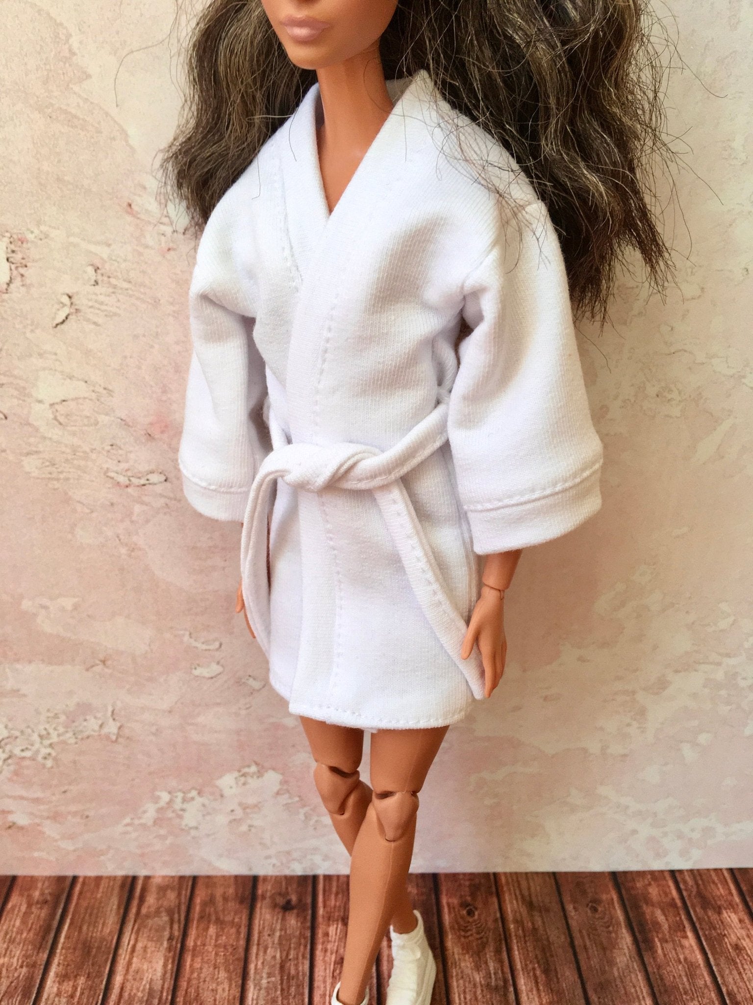 Glam Bathrobe for Dolls 1/6-scale, 11.5 Inch, many colors - Bouutique.com