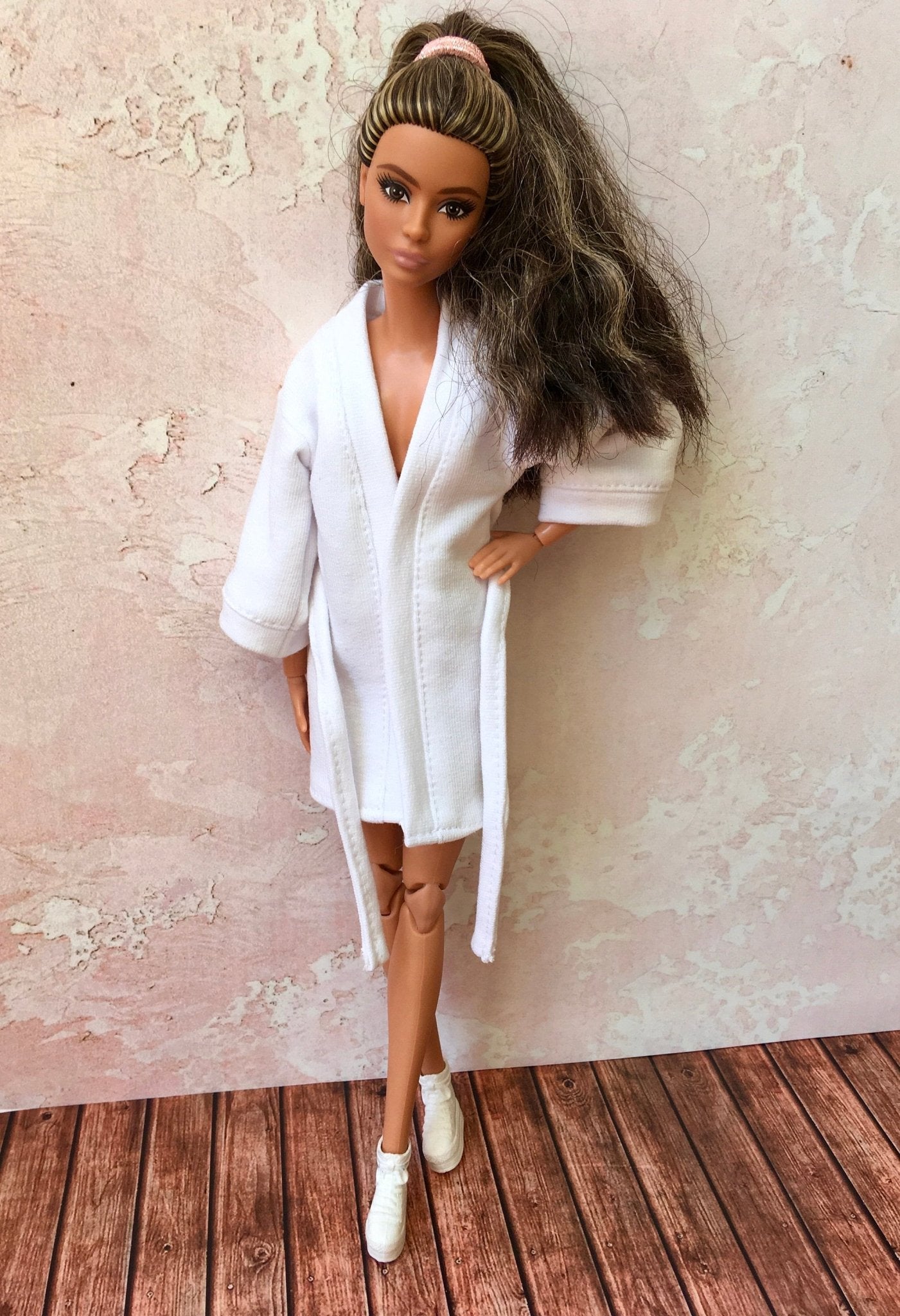 Glam Bathrobe for Dolls 1/6-scale, 11.5 Inch, many colors - Bouutique.com