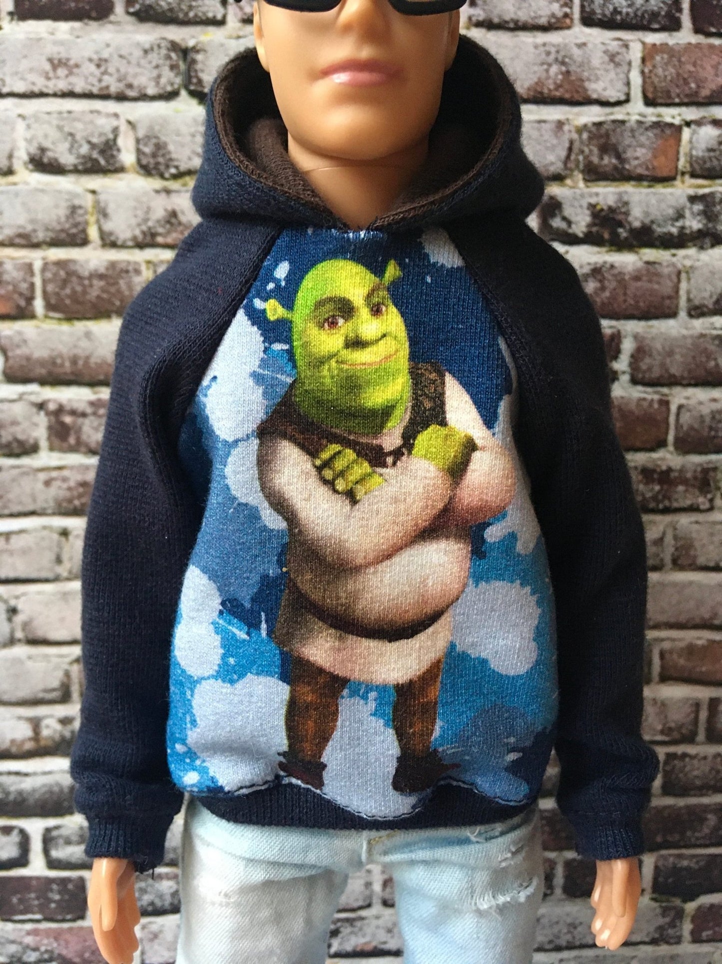 Infinite Funny Print Hoodie for Ken Doll 1/6-scale, 12 Inch - Bouutique.com