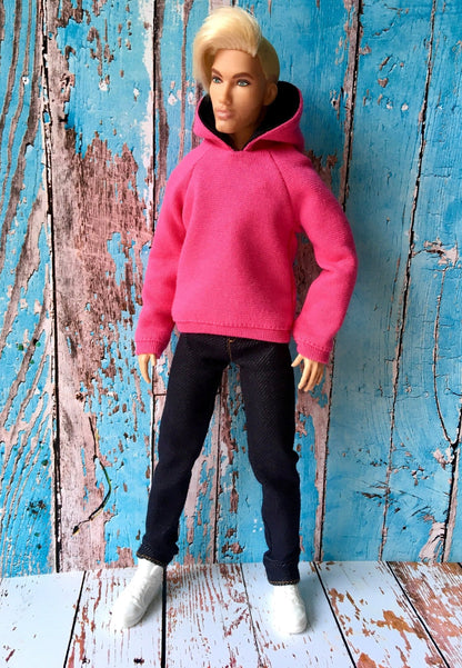 Noirix Stretch Navy Jeans for Ken Doll - Bouutique.com