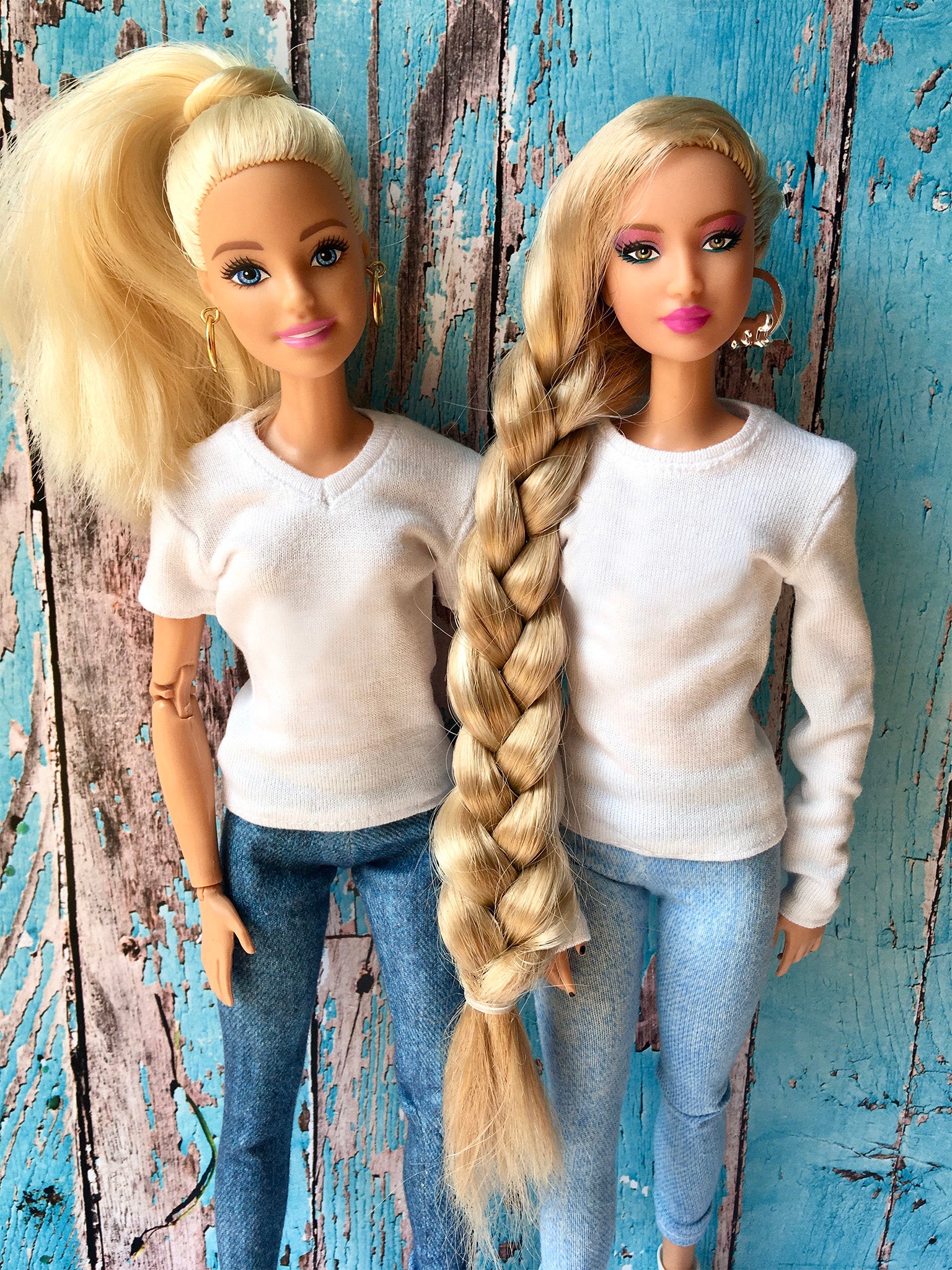 Base Thin Crew-neck T-shirt for Doll 1/6-scale, 11.5 Inch, many colors - Bouutique.com